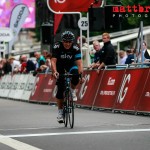 News reporter Dermot Murnaghen takes part in the IG Gentlemans Time Trial